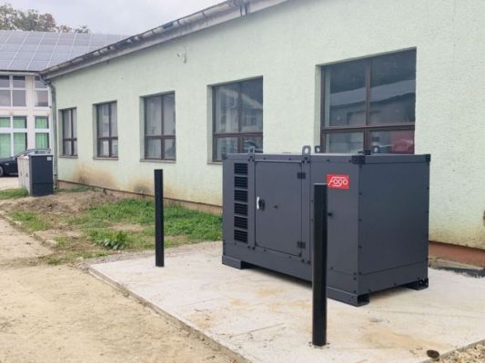 FOGO FD 50 I-ST standby diesel generator with type B+C+D surge protection, GSM module